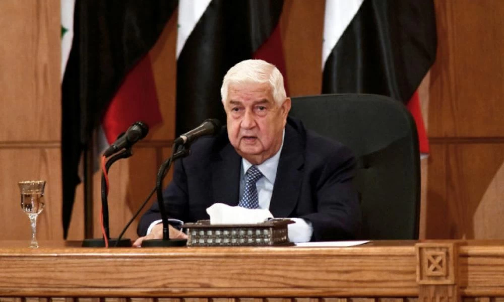 Νεκρός ο υπουργός Εξωτερικών της Συρίας